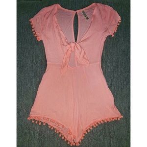 ✨Live Love Dream Peach Romper✨